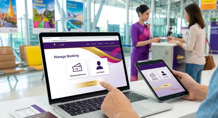 How to manage a Thai Airways booking? (কিভাবে একটি থাই এয়ারওয়েজ বুকিং পরিচালনা করবেন?)